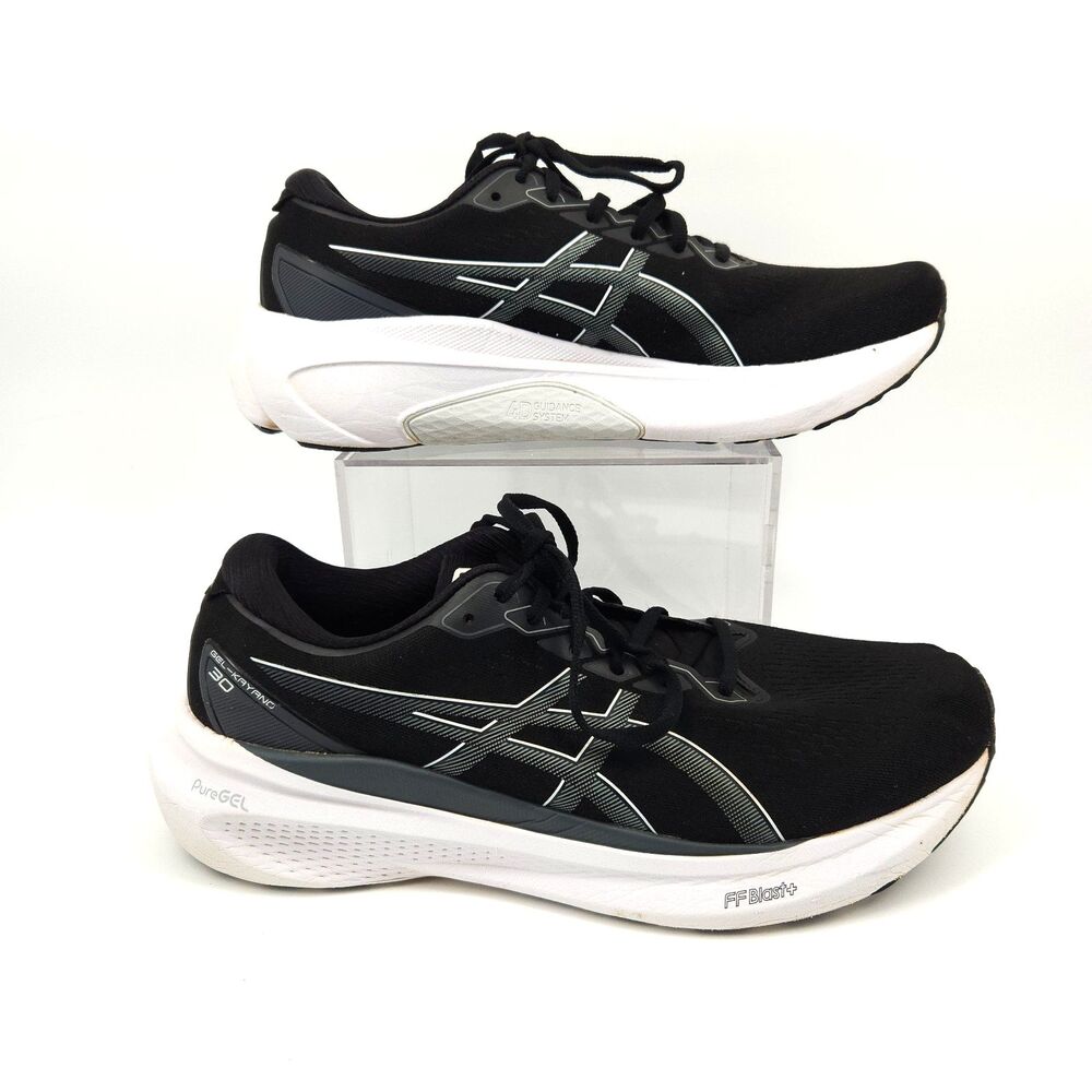 Asics Gel Kayano 30 Shoes Mens Size 11.5 Gray White Athletic Running
